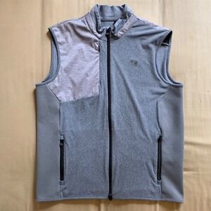 GREYSON Comanche Hybrid Vest Mens M Golf Pockets Logo Nylon‎ Stretch Lightweight